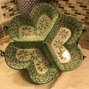 Temptations Green OLD World divided set.